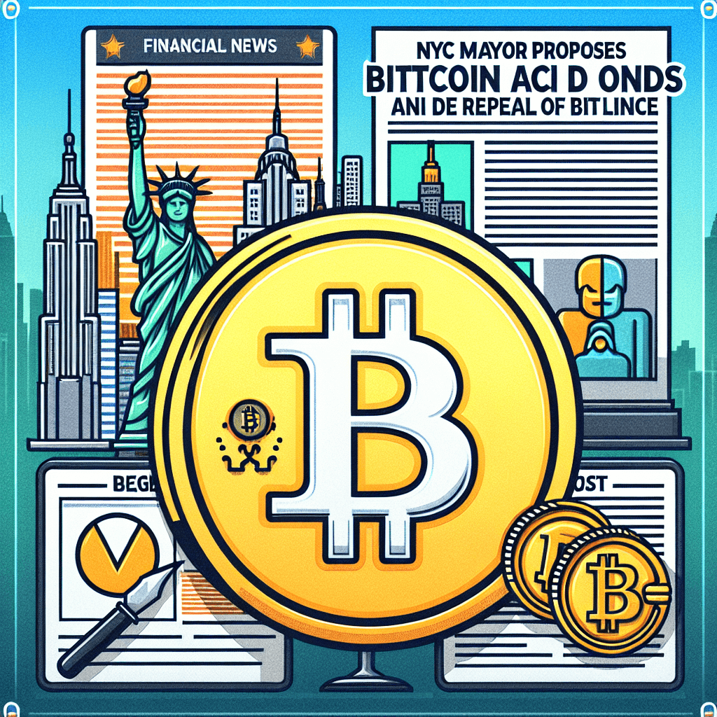 NYC Mayor Proposes Bitcoin-Backed Bonds and Repeal of BitLicense image