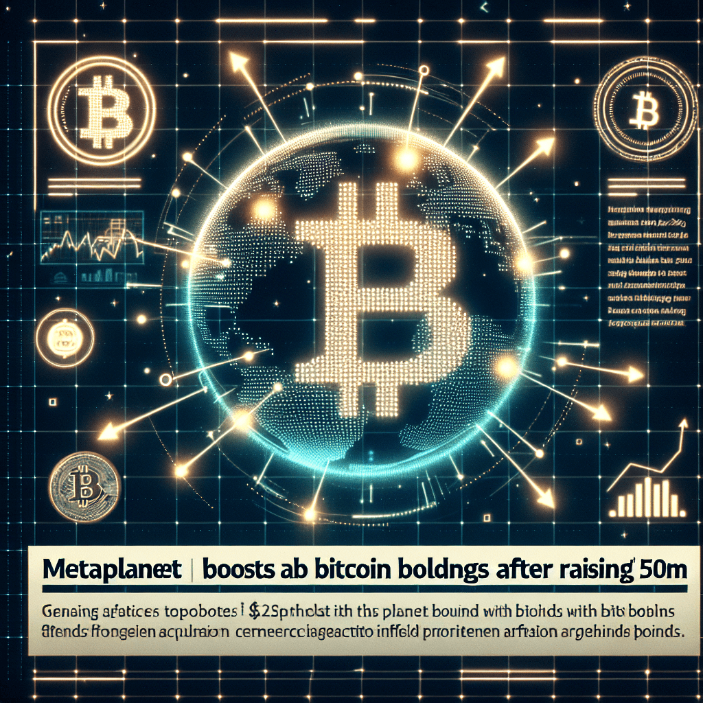 Metaplanet Boosts Bitcoin Holdings with $21M Bonds After Raising $50M image