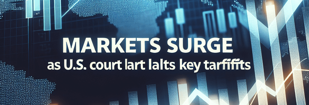 Markets Surge as U.S. Court Halts Key Tariffs image