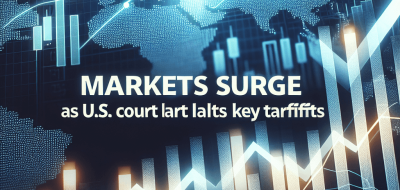 Markets Surge as U.S. Court Halts Key Tariffs image
