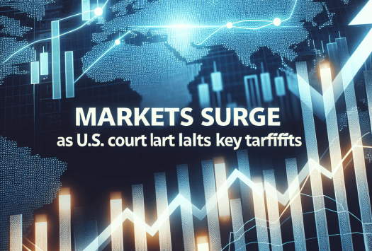 Markets Surge as U.S. Court Halts Key Tariffs image