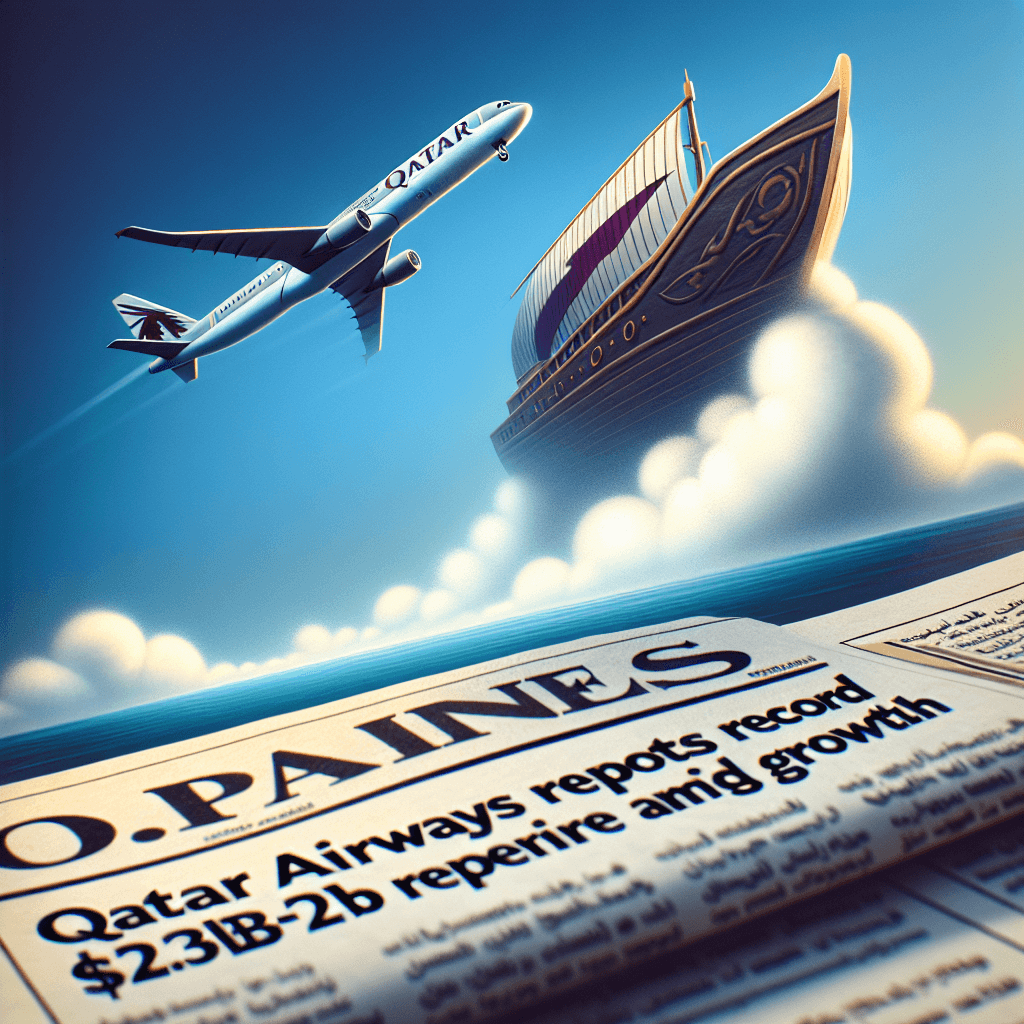 Qatar Airways Reports Record $23.4B Revenue Amid Growth image