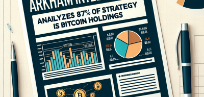 Arkham Intelligence Analyzes 87% of Strategy’s Bitcoin Holdings image