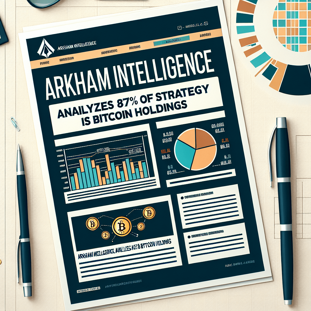 Arkham Intelligence Analyzes 87% of Strategy’s Bitcoin Holdings image