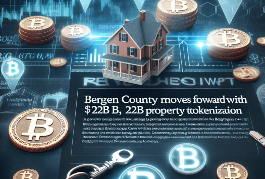 Bergen County Moves Forward with $240B Property Tokenization image