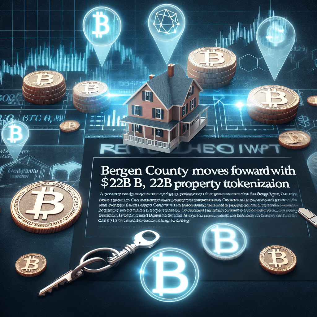 Bergen County Moves Forward with $240B Property Tokenization image