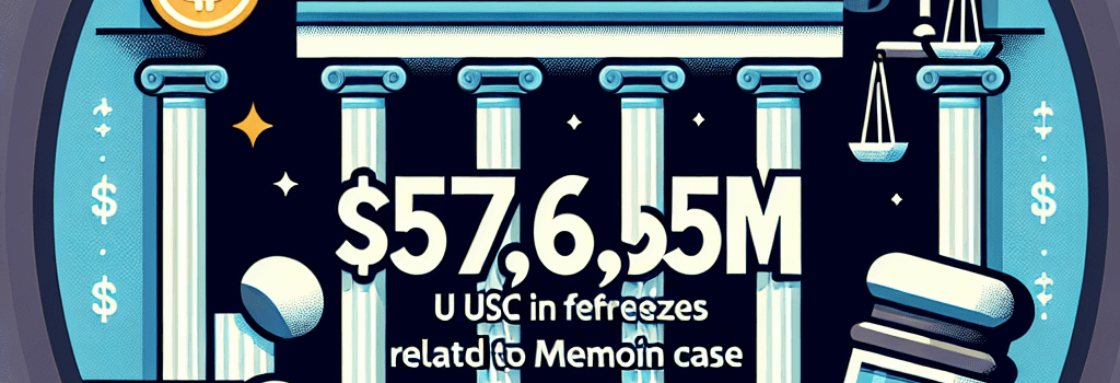 U.S. Court Freezes $57.65M in USDC Related to Memecoin Case image
