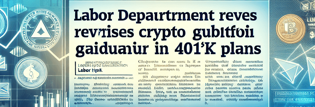 Labor Department Revises Crypto Guidance for 401(k) Plans image