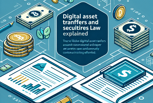 Digital Asset Transfers and Securities Law Explained image