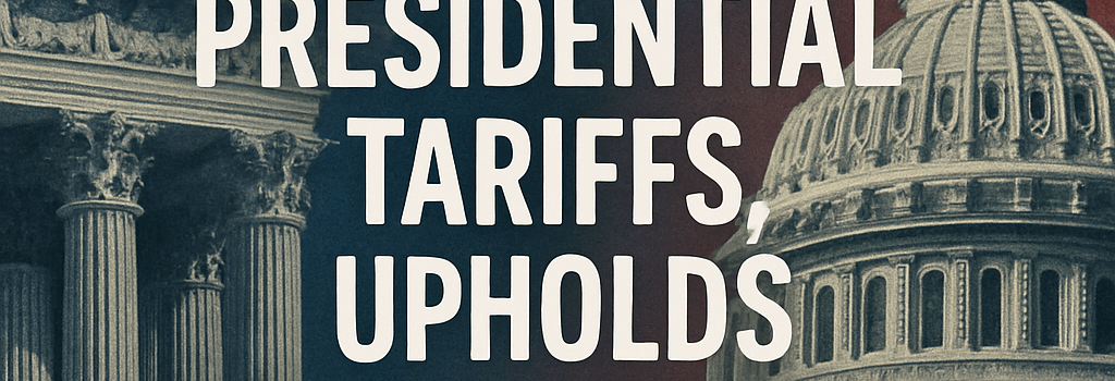 Court Strikes Down Presidential Tariffs, Upholds Congressional Power image