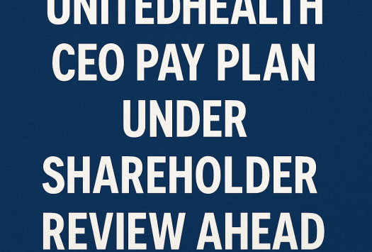 UnitedHealth CEO Pay Plan Under Shareholder Review Ahead of Vote image
