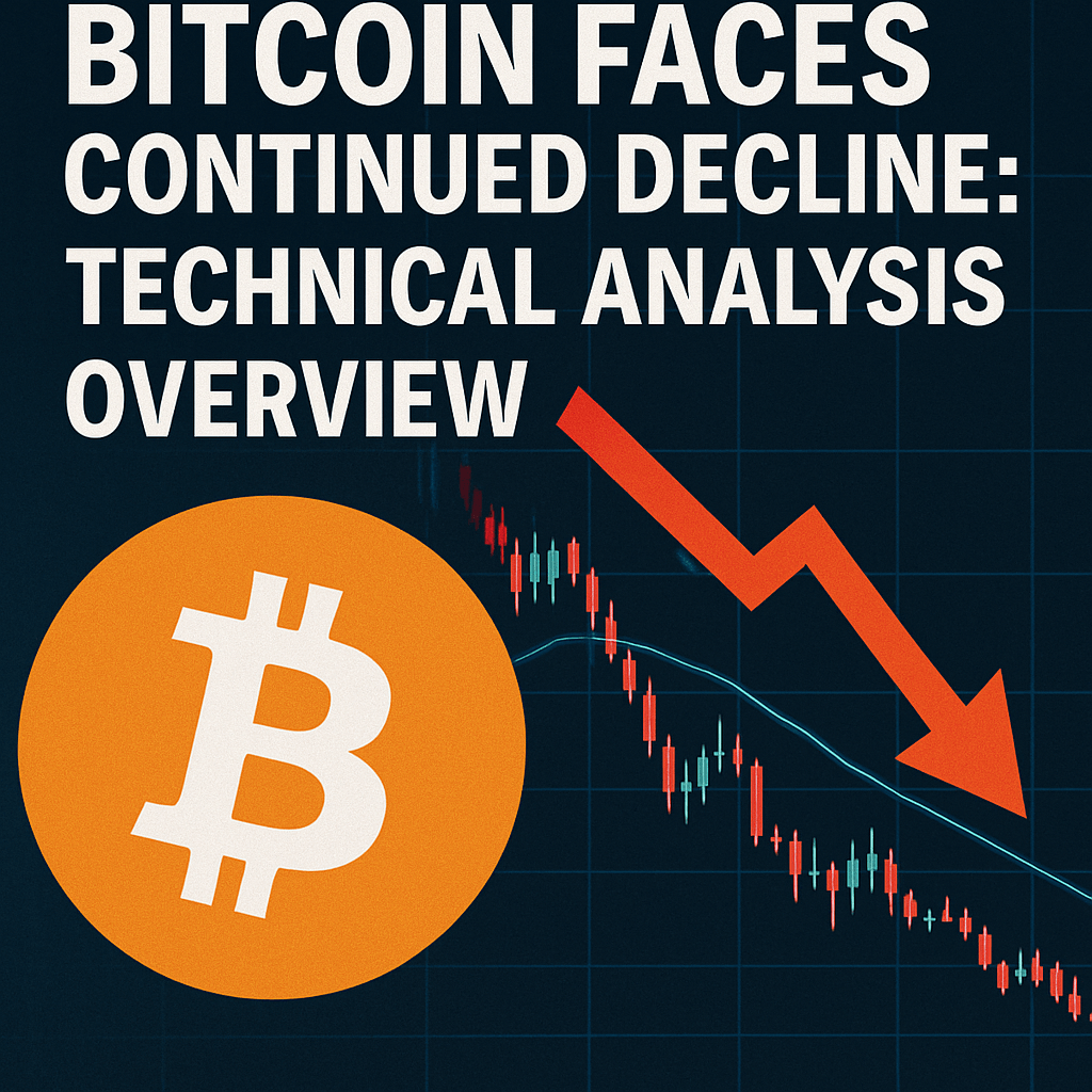 Bitcoin Faces Continued Decline: Technical Analysis Overview image