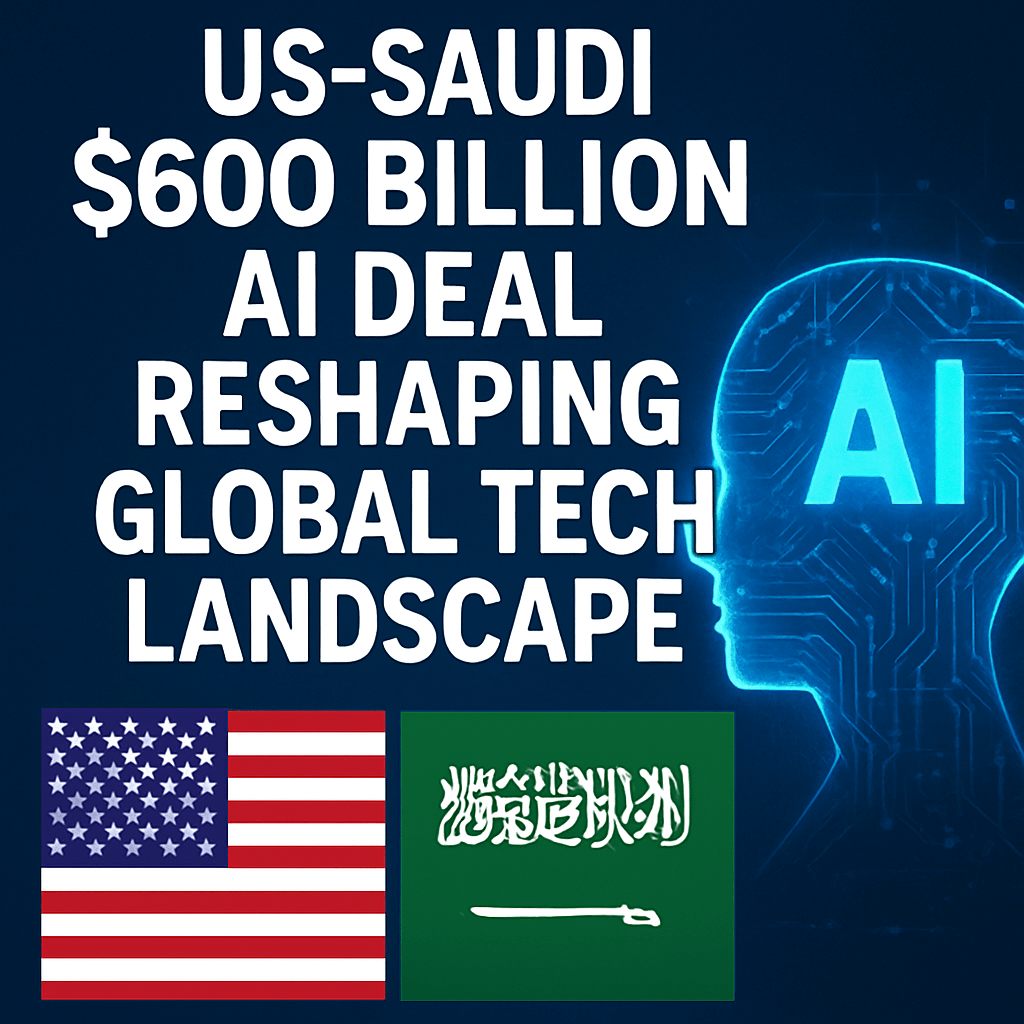 US-Saudi $600 Billion AI Deal Reshaping Global Tech Landscape image