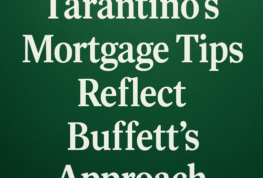 Tarantino’s Mortgage Tips Reflect Buffett’s Approach image
