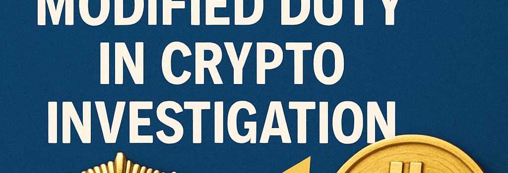 NYPD Detectives Assigned Modified Duty in Crypto Investigation image