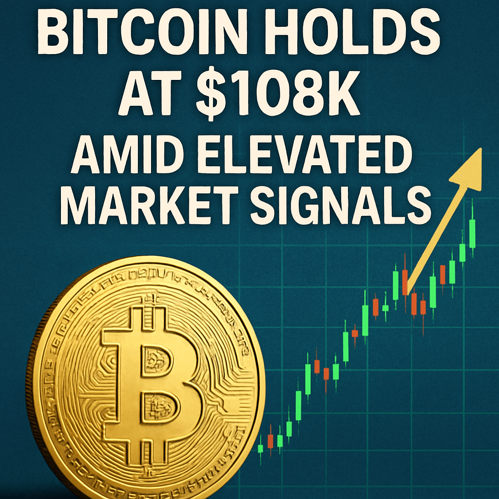 Bitcoin Holds at $108K Amid Elevated Market Signals image