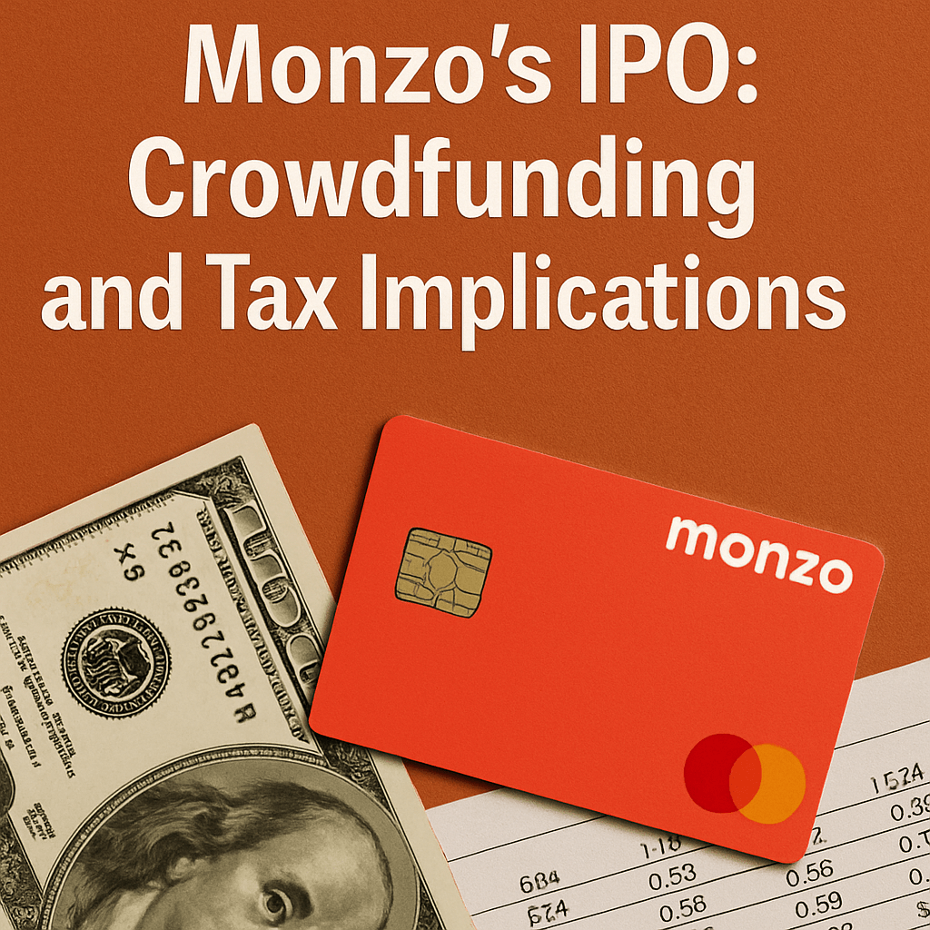 Monzo’s IPO: Crowdfunding and Tax Implications image