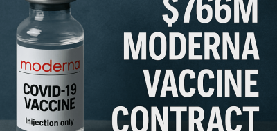 US Suspends $766M Moderna Vaccine Contract image