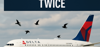 Birds Cause Delays for Delta Flight Twice image