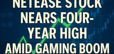 NetEase Stock Nears Four-Year High Amid Gaming Boom image