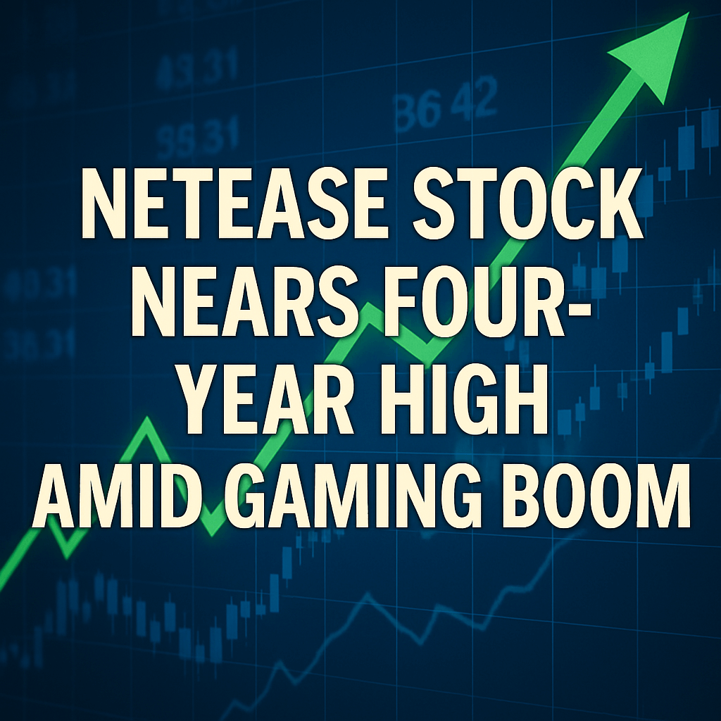NetEase Stock Nears Four-Year High Amid Gaming Boom image