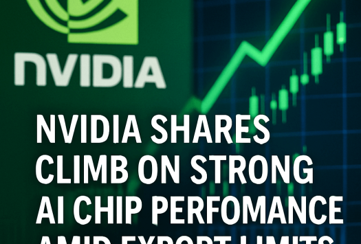 Nvidia Shares Climb on Strong AI Chip Performance Amid Export Limits image