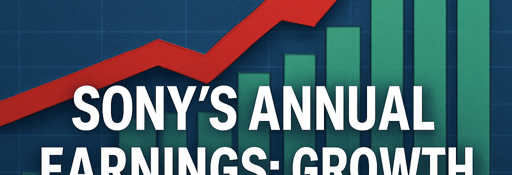 Sony’s Annual Earnings: Growth Fueled by Entertainment and Gaming image