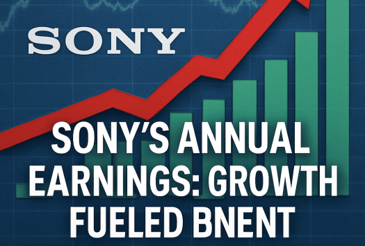 Sony’s Annual Earnings: Growth Fueled by Entertainment and Gaming image