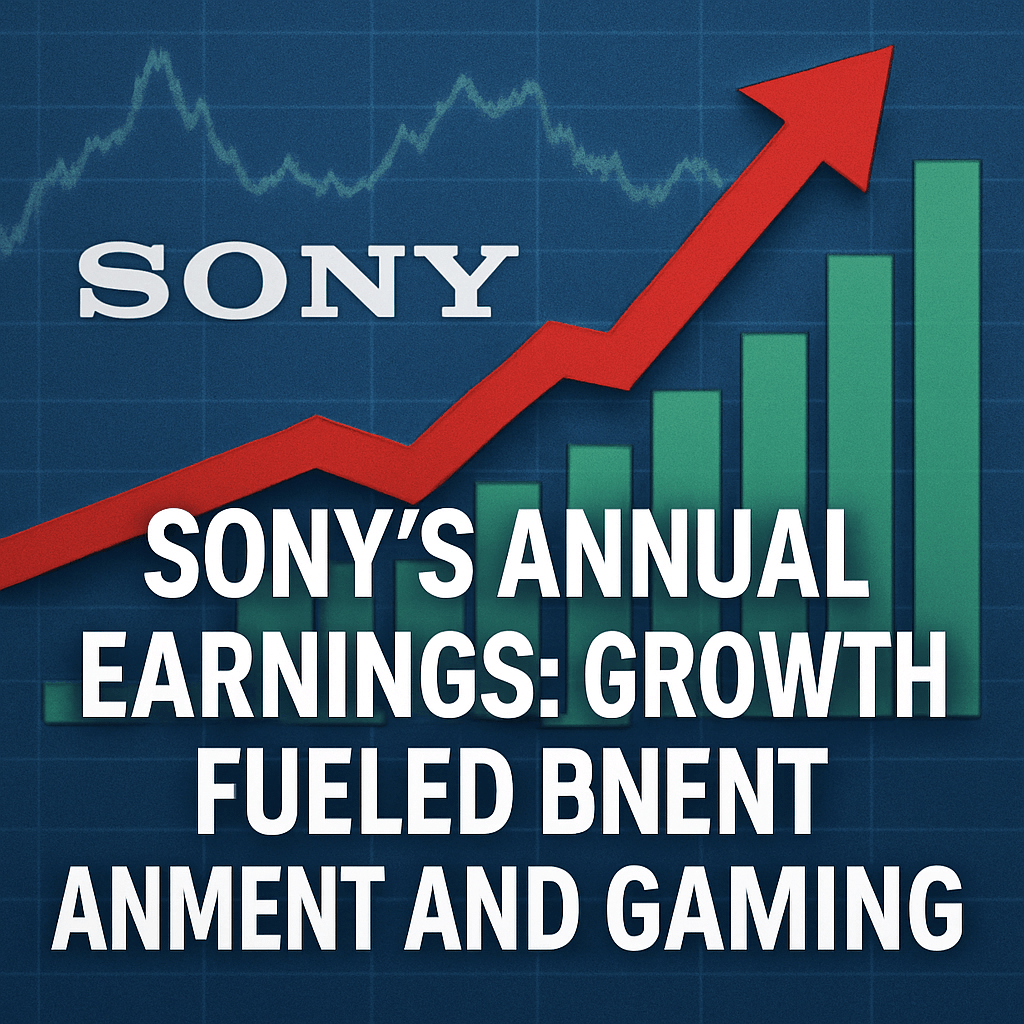 Sony’s Annual Earnings: Growth Fueled by Entertainment and Gaming image
