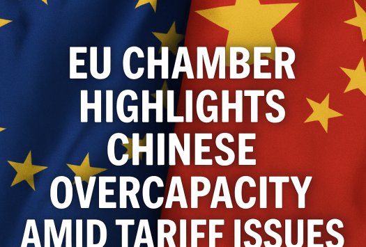 EU Chamber Highlights Chinese Overcapacity Amid Tariff Issues image
