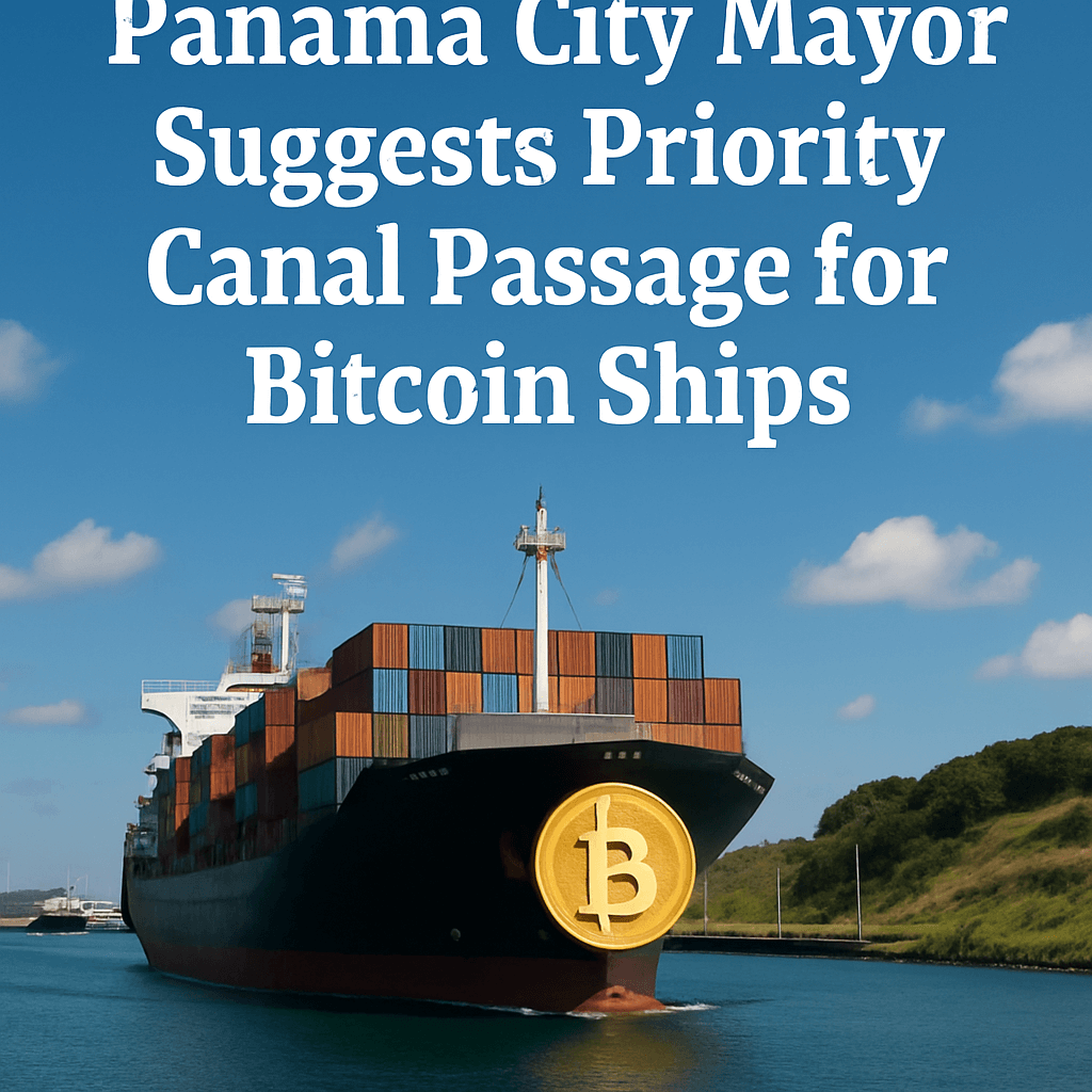 Panama City Mayor Suggests Priority Canal Passage for Bitcoin Ships image