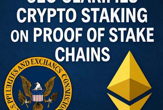 SEC Clarifies Crypto Staking on Proof-of-Stake Chains image