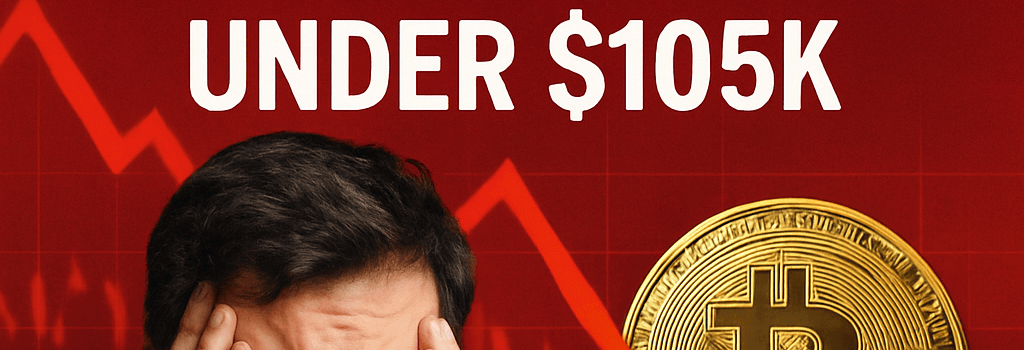 Trader Faces $100M Liquidation as Bitcoin Falls Under $105K image