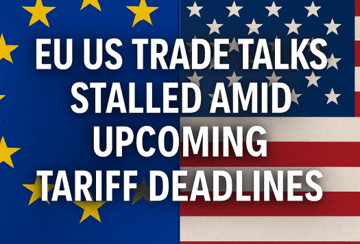 EU-US Trade Talks Stalled Amid Upcoming Tariff Deadlines image