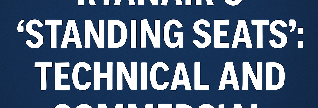 Examining Ryanair’s ‘Standing Seats’: Technical and Commercial Insights image