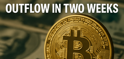 Bitcoin ETFs Experience First Joint Outflow in Two Weeks image