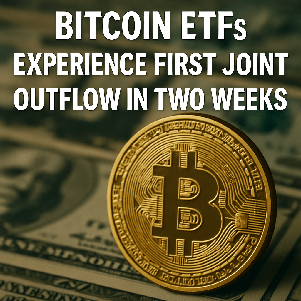 Bitcoin ETFs Experience First Joint Outflow in Two Weeks image