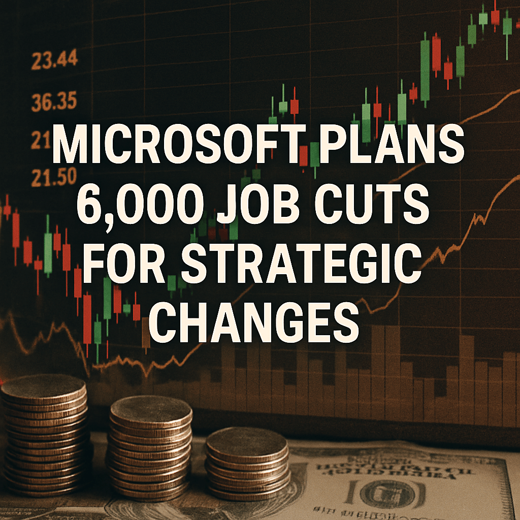 Microsoft Plans 6,000 Job Cuts for Strategic Changes image