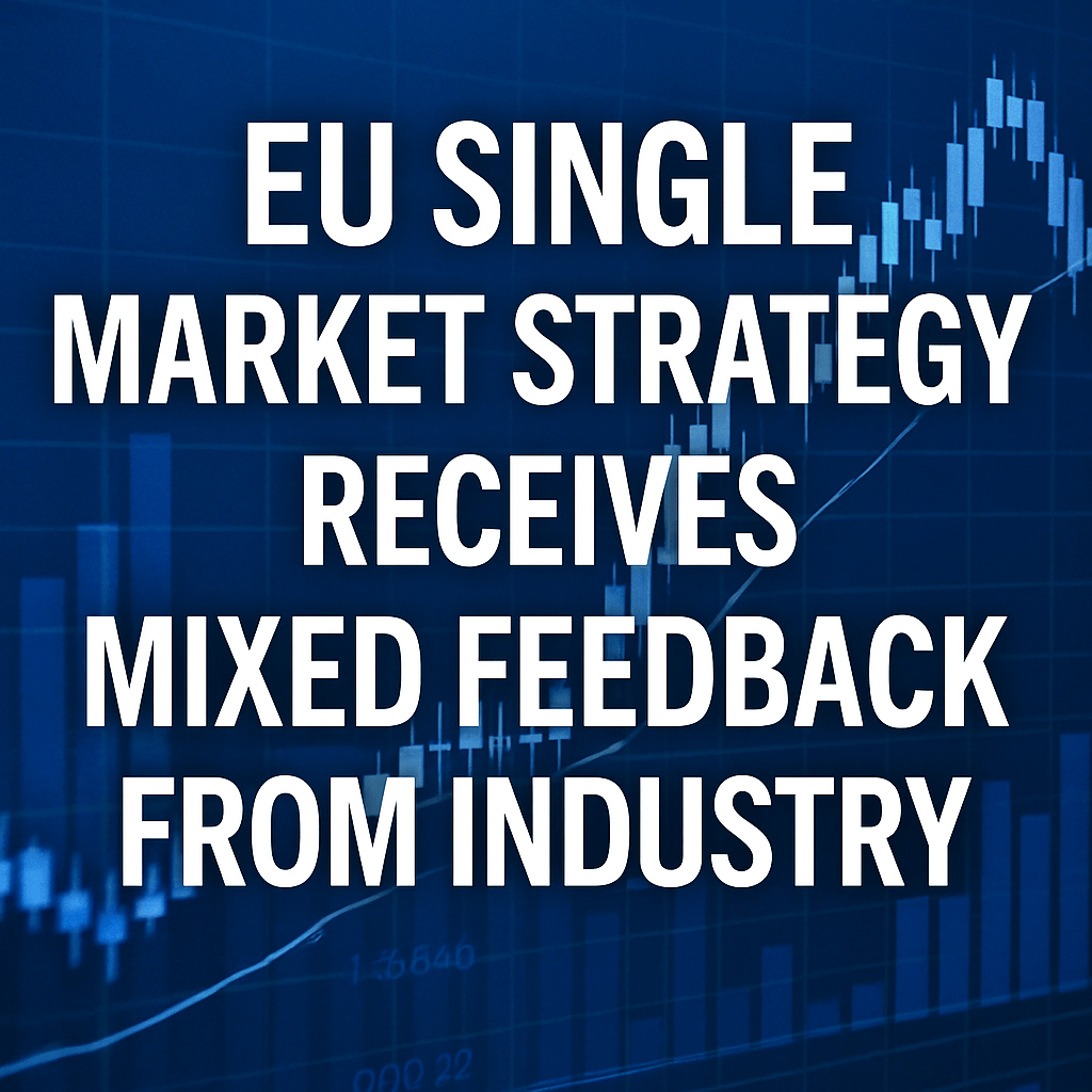 EU Single Market Strategy Receives Mixed Feedback from Industry image