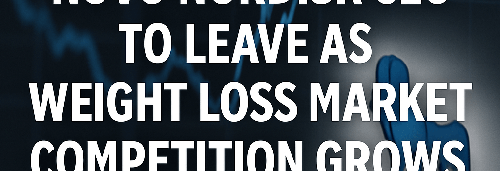 Novo Nordisk CEO to Leave as Weight-Loss Market Competition Grows image