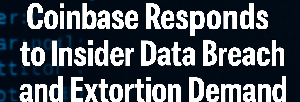Coinbase Responds to Insider Data Breach and Extortion Demand image