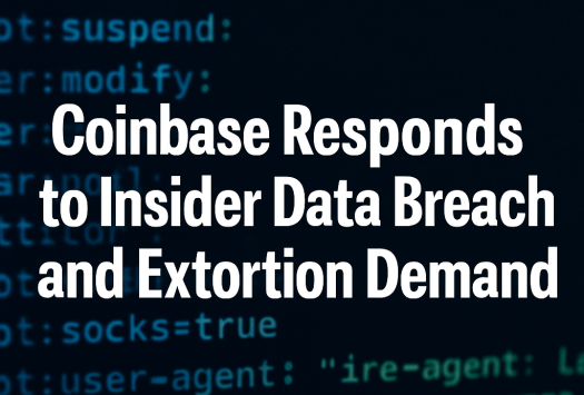 Coinbase Responds to Insider Data Breach and Extortion Demand image