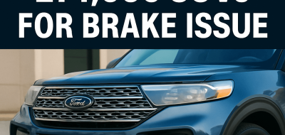 Ford Recalls 274,000 SUVs for Brake Issue image
