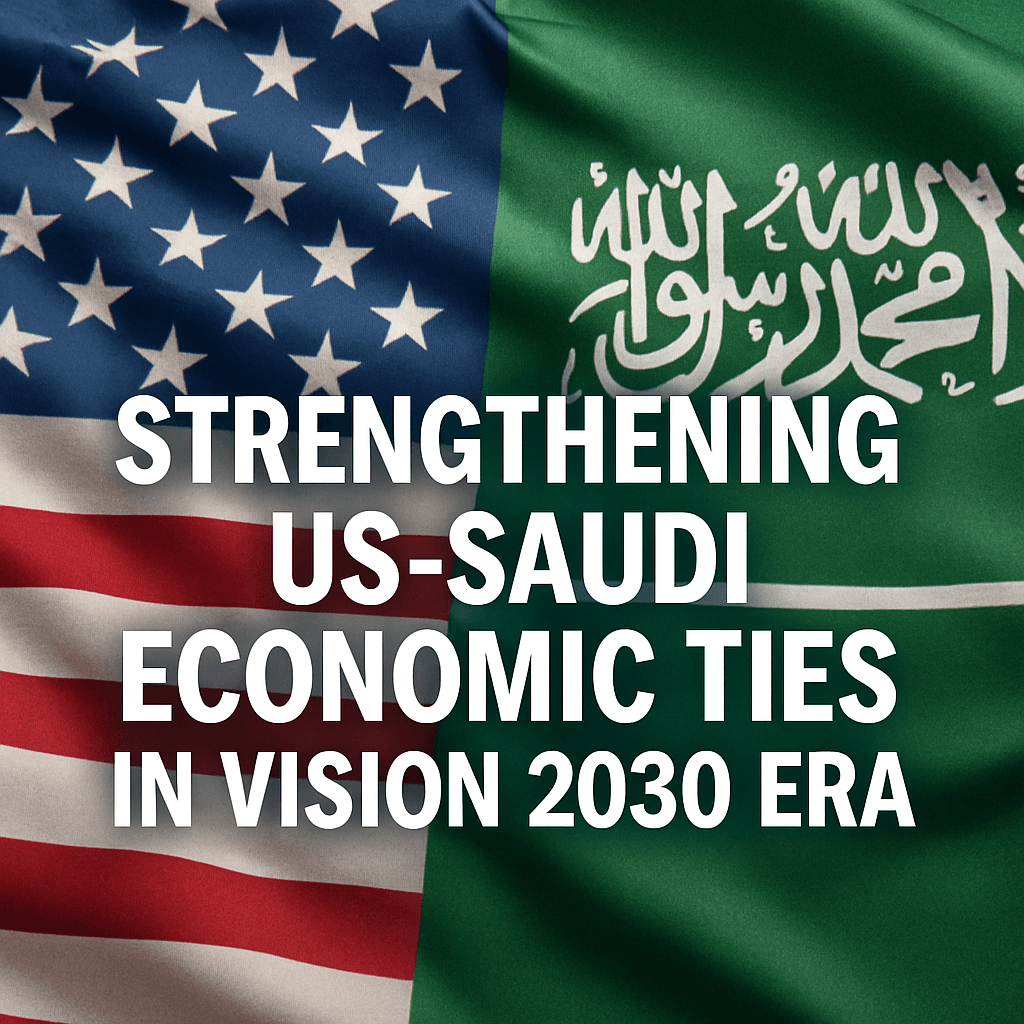 Strengthening US-Saudi Economic Ties in Vision 2030 Era image