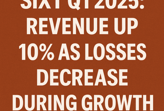 Sixt Q1 2025: Revenue Up 10% as Losses Decrease During Growth Push image
