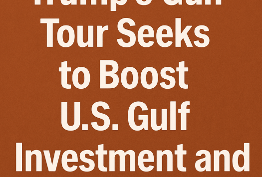 Trump’s Gulf Tour Seeks to Boost US-Gulf Investment and Tech Ties image