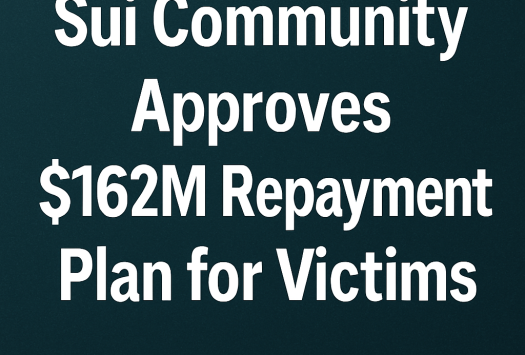 Sui Community Approves $162M Repayment Plan for Victims image