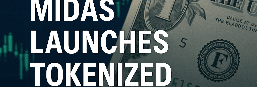 Midas Launches Tokenized T-Bill on Algorand image