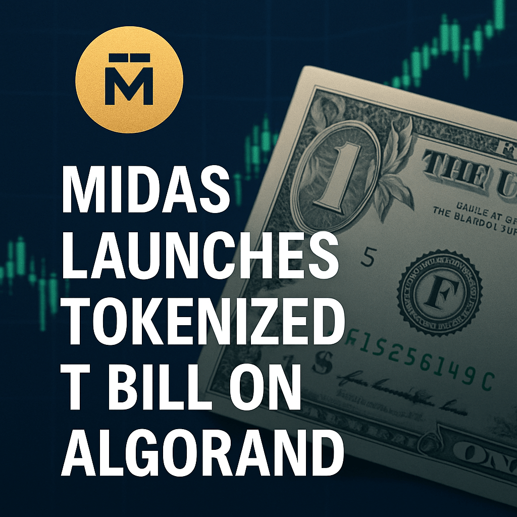 Midas Launches Tokenized T-Bill on Algorand image