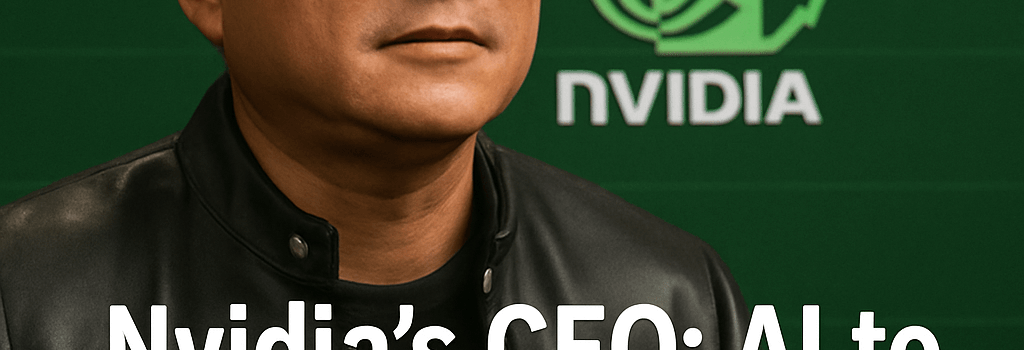 Nvidia’s CEO: AI to Affect Jobs and Potentially Re-employ Millions image